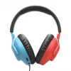 JBL Quantum 100N Headset Kabelgebunden Head-band Gaming Blau, Rot
