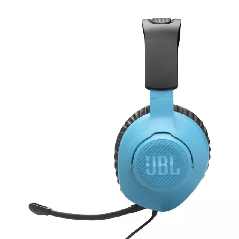 JBL Quantum 100N Headset Kabelgebunden Head-band Gaming Blau, Rot