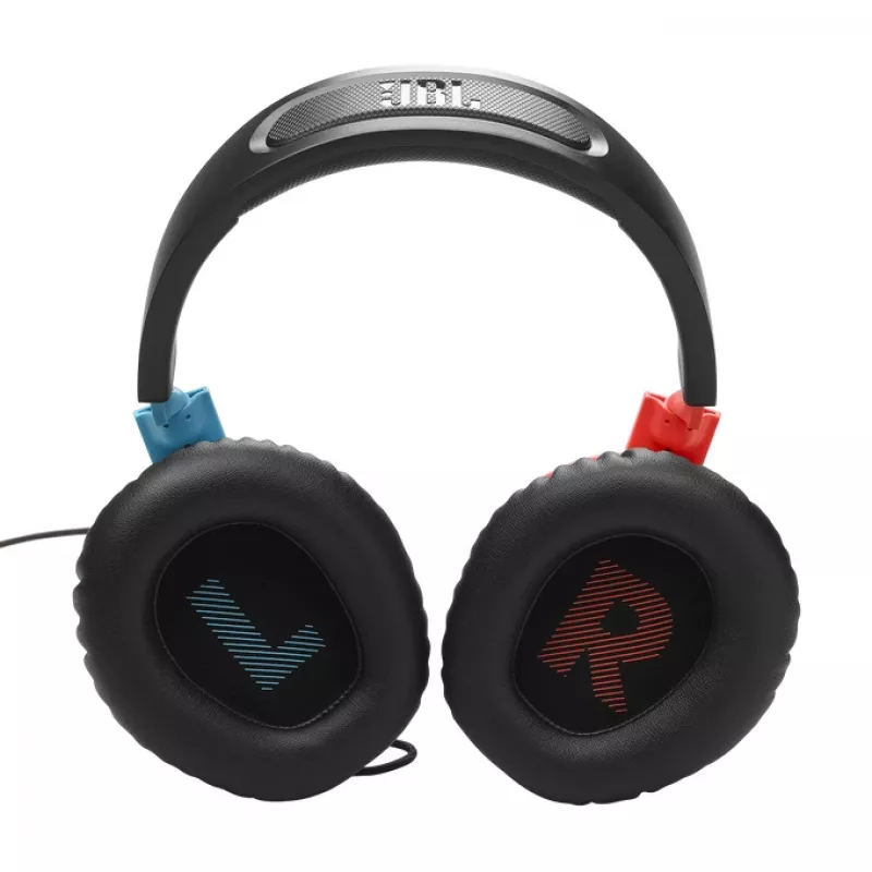 JBL Quantum 100N Headset Kabelgebunden Head-band Gaming Blau, Rot