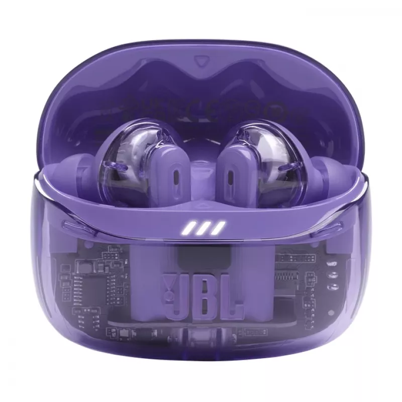 JBL Tune Beam 2 Ghost Edition Headset Kabellos In-Ear Musik/Alltag Bluetooth Lila
