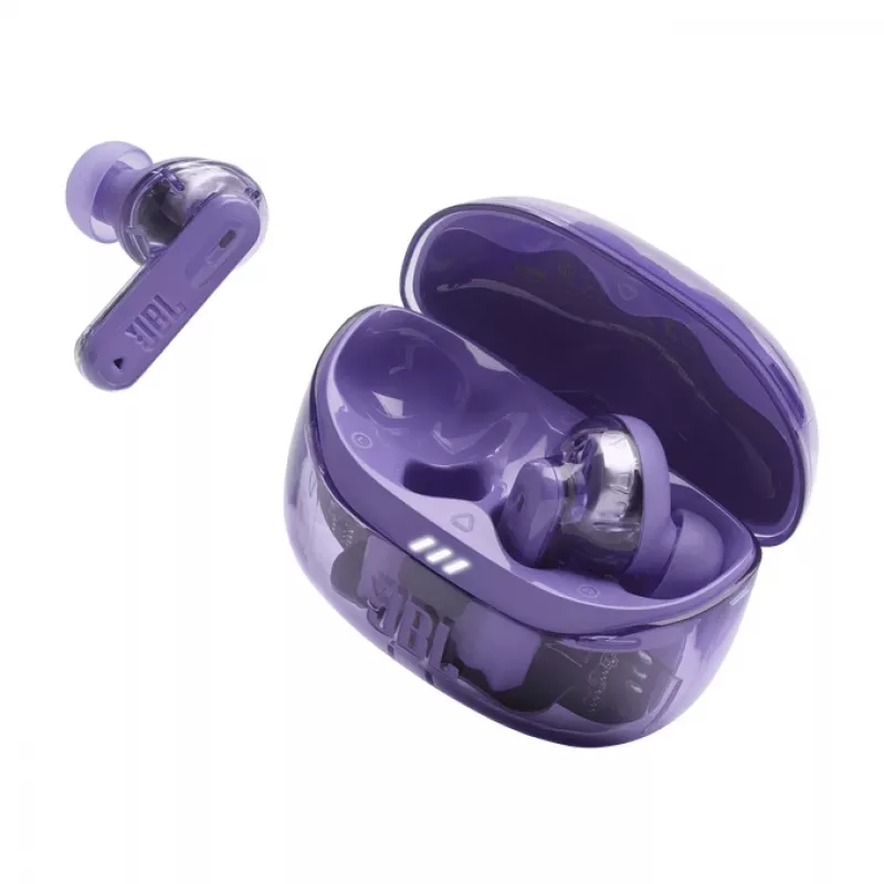 JBL Tune Beam 2 Ghost Edition Headset Kabellos In-Ear Musik/Alltag Bluetooth Lila