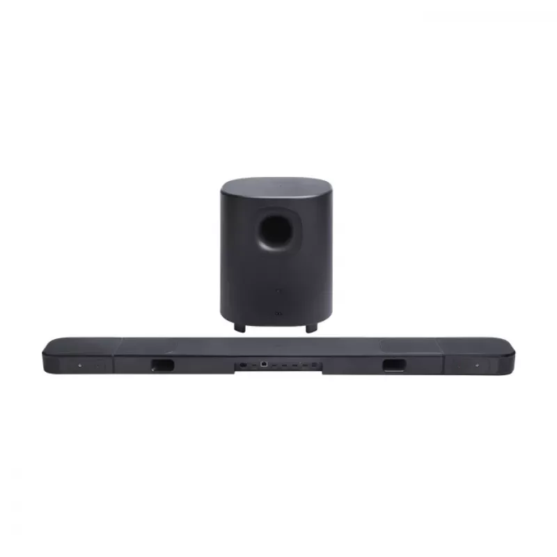 Soundbar JBL Bar 1000MK2 Schwarz — 7.1.4 Kanäle, 960 W Gesamtleistung, Dolby Atmos/DTS:X, kabellos + kabelgebunden