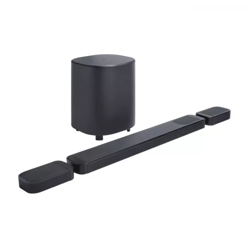 Soundbar JBL Bar 1000MK2 Schwarz — 7.1.4 Kanäle, 960 W Gesamtleistung, Dolby Atmos/DTS:X, kabellos + kabelgebunden