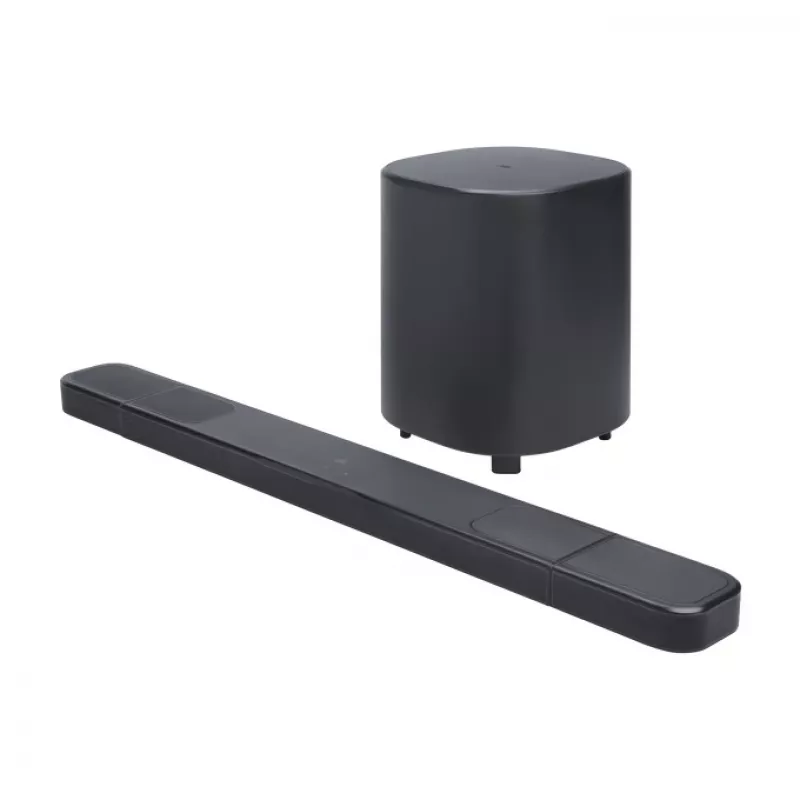Soundbar JBL Bar 1000MK2 Schwarz — 7.1.4 Kanäle, 960 W Gesamtleistung, Dolby Atmos/DTS:X, kabellos + kabelgebunden