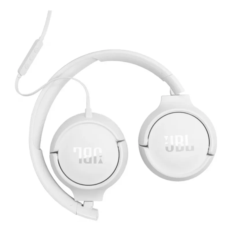JBL Tune 520C USB-C Kopfhörer Kabelgebunden Head-band Anrufe/Musik USB Type-C Weiß