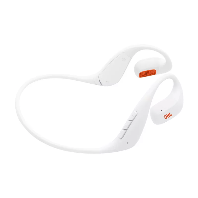 Headset JBL Endurance Pace Wireless Open-ear Sports Bluetooth USB Type-C Weiß, 20–20000 Hz, 120 g