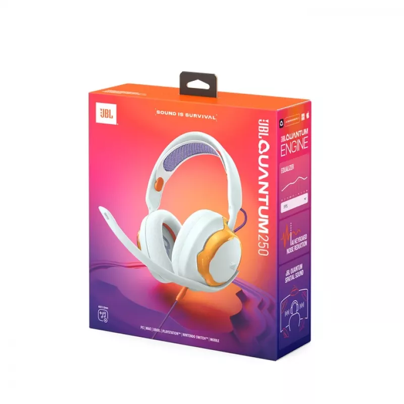 JBL Quantum 250 Headset Kabelgebunden Kopfband Gaming Türkis