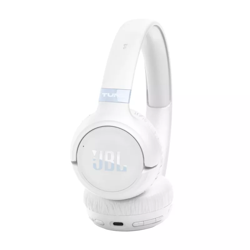 JBL Tune 680NC Headset Kabelgebunden & Kabellos Kopfbügel Anrufe/Musik USB Type-C Bluetooth Weiß