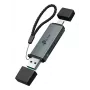 Kartenleser TP‑LINK UA430D USB 3.1 — MicroSD/SD-Unterstützung, 200 Mbit/s, Schwarz, 75×22,9×9,3 mm