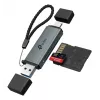 Kartenleser TP‑LINK UA430D USB 3.1 — MicroSD/SD-Unterstützung, 200 Mbit/s, Schwarz, 75×22,9×9,3 mm