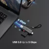Kartenleser TP‑LINK UA430D USB 3.1 — MicroSD/SD-Unterstützung, 200 Mbit/s, Schwarz, 75×22,9×9,3 mm