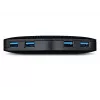 TP-Link UH400 USB 3.2 Gen 1 (3.1 Gen 1) Type-A 5000 Mbit/s Schwarz