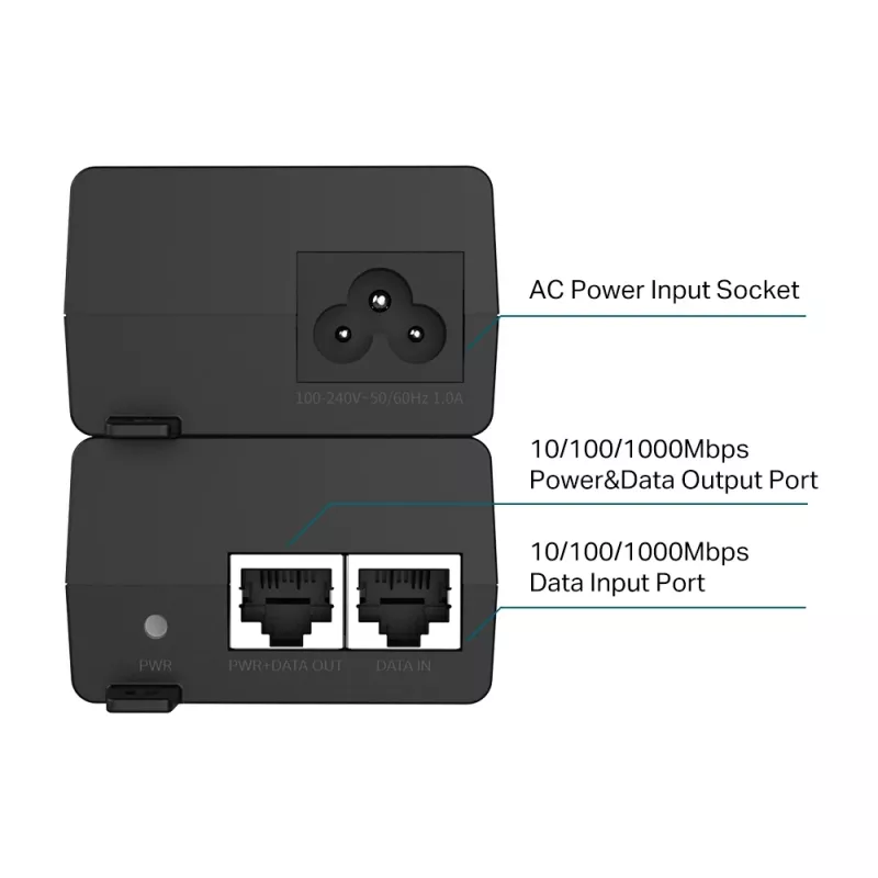 PoE+ Injector TP-Link TL-PoE160S