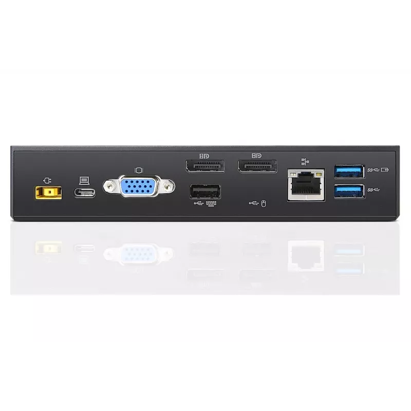 Lenovo 40A90090IT Laptop-Dockingstation/Port-Replikator Kabelgebunden USB 3.2 Gen 1 (3.1 Gen 1) Type-C Schwarz