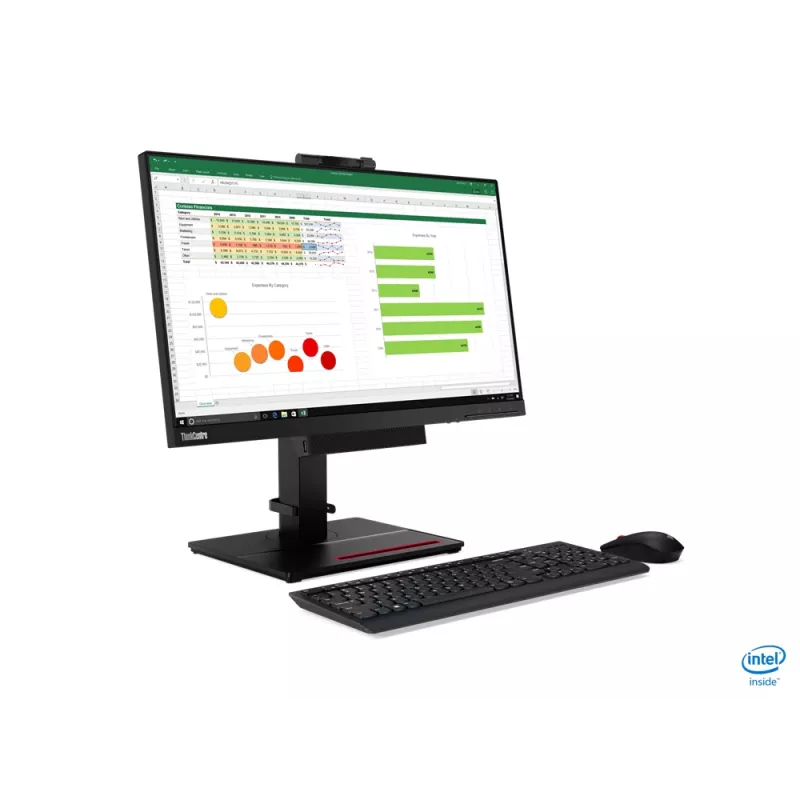 Lenovo ThinkCentre Tiny-In-One Computermonitor 60,5 cm (23,8 Zoll) 1920 x 1080 Pixel Full HD LED Schwarz