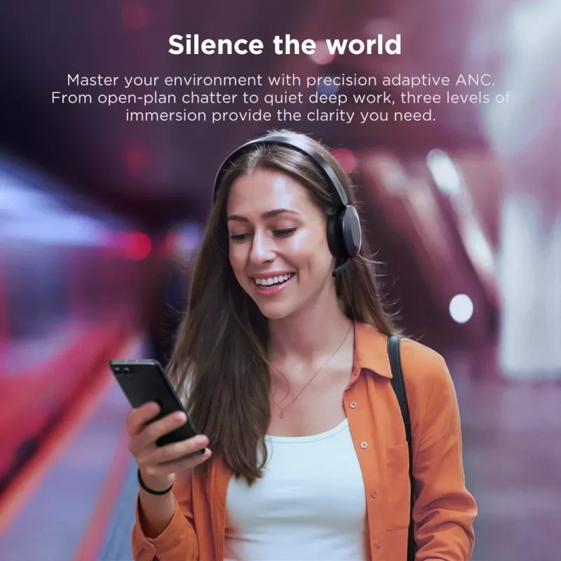 Lenovo 4XD1T60925 Kopfhörer/Headset Kabellos Head-band Büro/Callcenter USB Typ-C Bluetooth Grau
