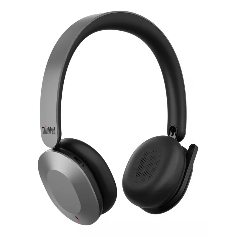Lenovo 4XD1T60925 Kopfhörer/Headset Kabellos Head-band Büro/Callcenter USB Typ-C Bluetooth Grau