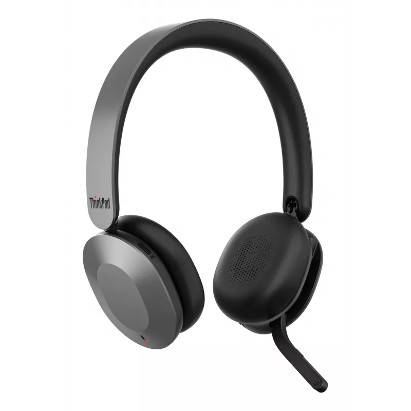 Lenovo 4XD1T60925 Kopfhörer/Headset Kabellos Head-band Büro/Callcenter USB Typ-C Bluetooth Grau