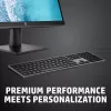 HP 975 Dual-Mode Wireless Tastatur Full-Size Kabellos RF Bluetooth Schwarz