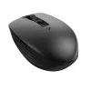 HP 715 Wiederaufladbare Multi-Device-Maus, beidhändig, RF Wireless + Bluetooth, 3000 DPI, Schwarz