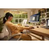 HP 715 Wiederaufladbare Multi-Device-Maus, beidhändig, RF Wireless + Bluetooth, 3000 DPI, Schwarz