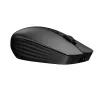 HP 715 Wiederaufladbare Multi-Device-Maus, beidhändig, RF Wireless + Bluetooth, 3000 DPI, Schwarz