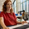 Kabelgebundenes Stereo-Headset HP POLY Mission 625 mit USB (C01C6AA)