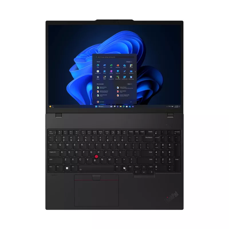 Laptop Lenovo ThinkPad T16 Gen 4 (Intel) — Intel Core Ultra 5 226V, 16 Zoll WUXGA, 16 GB RAM, 512 GB SSD, Intel Arc 130V, Windows 11 Pro, Schwarz