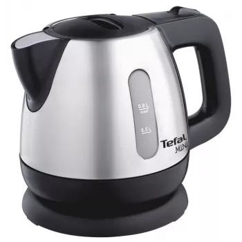 Tefal BI8125 Wasserkocher 0,8 L 2200 W Schwarz, Edelstahl