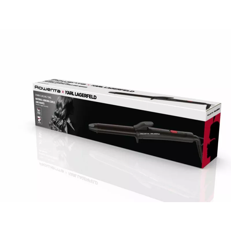 Rowenta X KARL LAGERFELD CF321L Lockenstab Warmes Schwarz, Rot 47 W 1,8 m