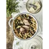Tefal Gusseisen-Servierpfanne LOV E25972, rund 3,8 L, 28 cm, beige