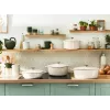 Tefal Gusseisen-Servierpfanne LOV E25972, rund 3,8 L, 28 cm, beige