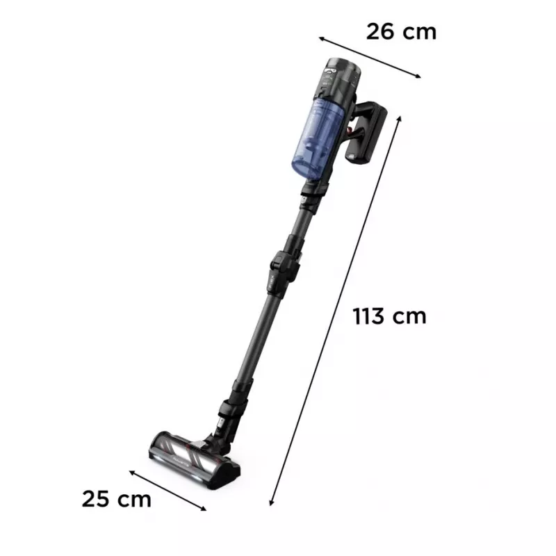 Nass- und Trockensauger ROWENTA X-FORCE FLEX 12.60 NEO RH9LC1 – kabelloser Stielsauger, Nass-/Trockenreinigung
