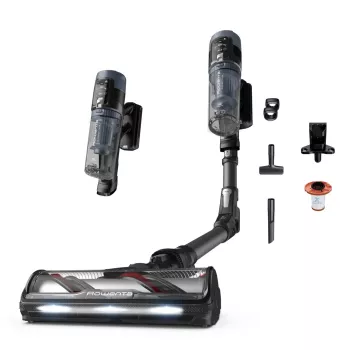 Rowenta X-Force Flex 14.80 RH9B36WV Stabstaubsauger/Elektrobesen 2-in-1-Stabstaubsauger Batterie Trocken Beutellos 0,65 l 670 W Schwarz, Blau