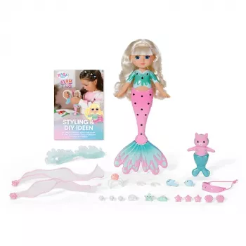 BABY born @ Glam Up Sparkle, Babypuppe, weiblich, ab 4 Jahren, Junge/Mädchen, 430 mm, Mehrfarbig