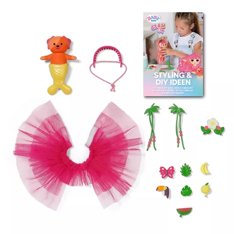 BABY born @ Glam Up Sunshine, Babypuppe, Weiblich, 4 Jahr(e), Junge/Mädchen, Mehrfarbig