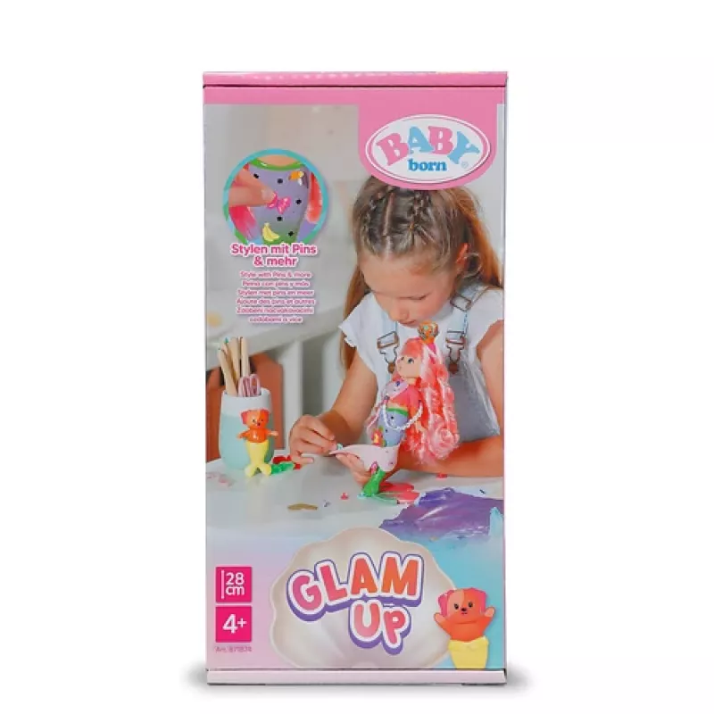 BABY born @ Glam Up Sunshine, Babypuppe, Weiblich, 4 Jahr(e), Junge/Mädchen, Mehrfarbig