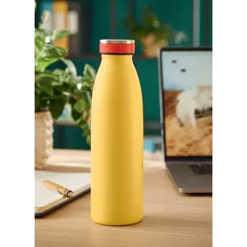 Leitz Cosy Isolierflasche 500 ml, Gelb, Edelstahl, 68 mm, 68 mm, 235 mm, 280 g