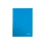 Leitz WOW Notizbuch A5 kariert mit Hardcover, Blau, A5, 80 Blatt, 80 g/m², kariertes Papier, Hardcover