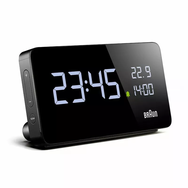 Braun BC20BEU Wand-/Tischuhr Digitaluhr Rechteckig Schwarz