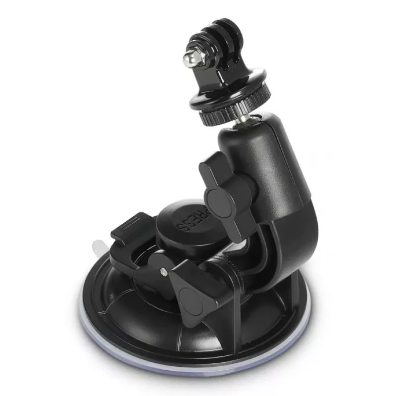 HAMA Saugnapfhalterung für Action-Cams Universal Auto-Stativ 3D Ø90 mm, max. Belastung 0,3 kg, Höhe 5–11 cm