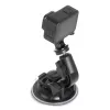 HAMA Saugnapfhalterung für Action-Cams Universal Auto-Stativ 3D Ø90 mm, max. Belastung 0,3 kg, Höhe 5–11 cm