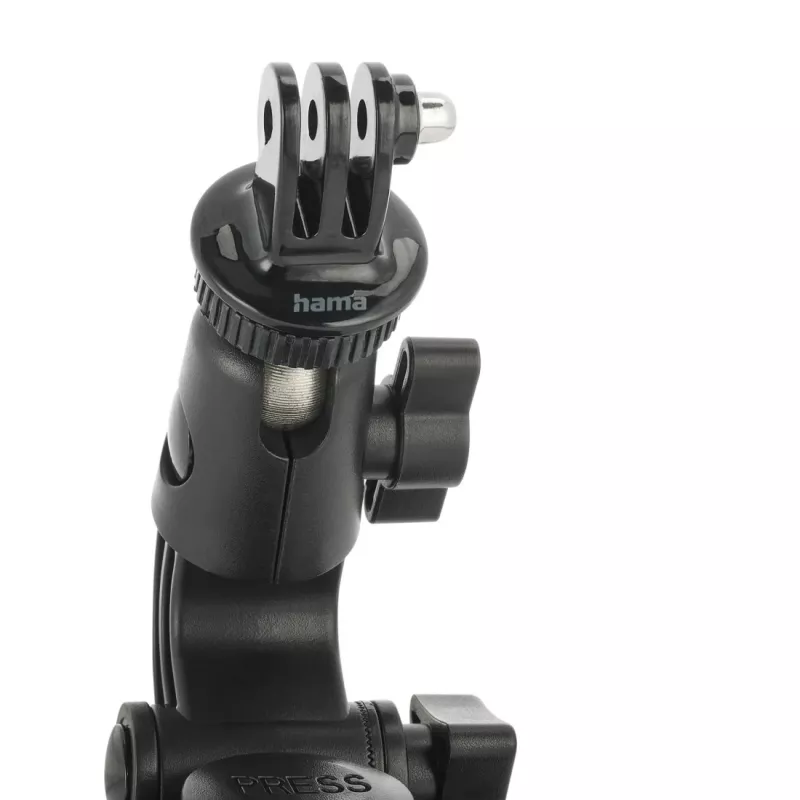 HAMA Saugnapfhalterung für Action-Cams Universal Auto-Stativ 3D Ø90 mm, max. Belastung 0,3 kg, Höhe 5–11 cm