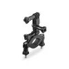 HAMA Passive Halterung für Action-Kamera — Groß, Schwarz, für Fahrräder und Outdoor (geeignet für Rohre 2,5–6,2 cm)