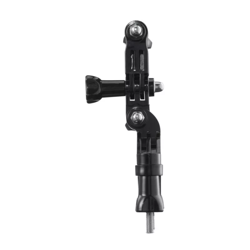 HAMA Passive Halterung für Action-Kamera — Groß, Schwarz, für Fahrräder und Outdoor (geeignet für Rohre 2,5–6,2 cm)