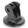 Tripod-Adapter für Action-Cams HAMA Modell 00004565, 1/4-Zoll-Gewinde, Schwarz