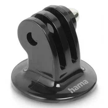 Tripod-Adapter für Action-Cams HAMA Modell 00004565, 1/4-Zoll-Gewinde, Schwarz