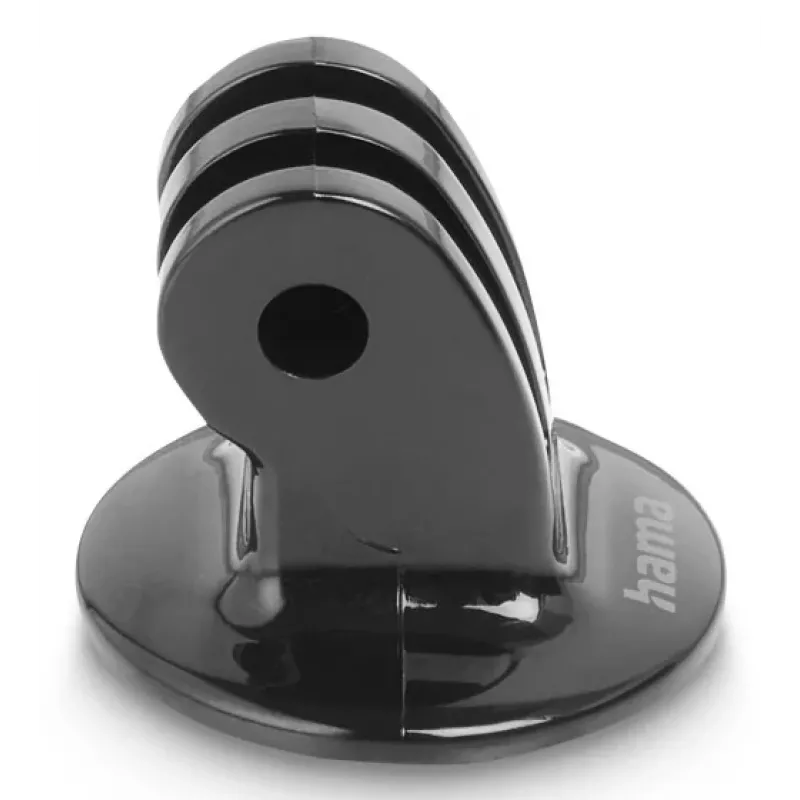 Tripod-Adapter für Action-Cams HAMA Modell 00004565, 1/4-Zoll-Gewinde, Schwarz