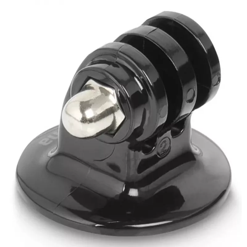 Tripod-Adapter für Action-Cams HAMA Modell 00004565, 1/4-Zoll-Gewinde, Schwarz