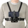 Kamera-Brustgurt HAMA 00004567 für Action-Kameras (GoPro-kompatibel), schwarz, verstellbare Brusthalterung